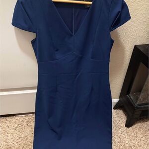 DKNY Deep Blue Mini Dress